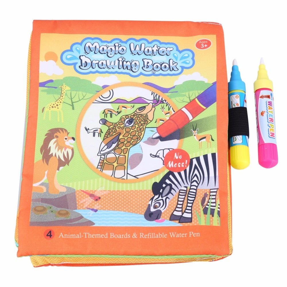 Coloring Book with magic water