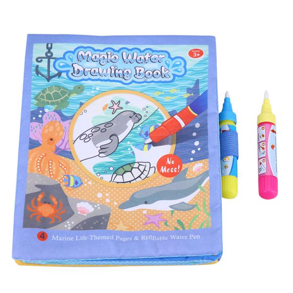 Coloring Book with magic water