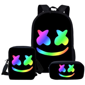 Marshmello school bags