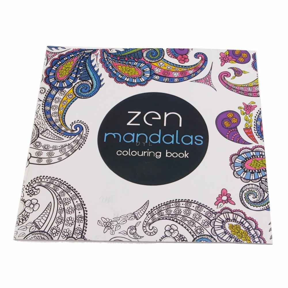 12 page mandalas Coloring Book